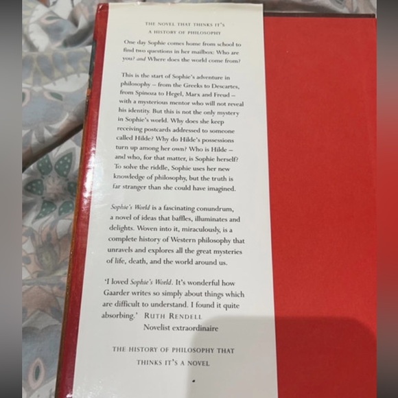 Sophie’s World by Jostein Gaarder - Picture 2 of 2